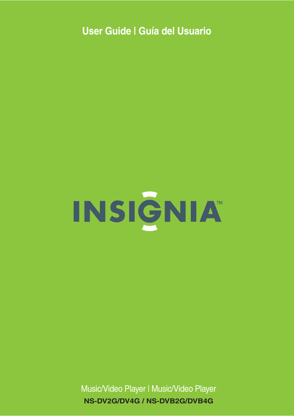 Insignia NS-DVB2G/DVB4G User Manual | 72 pages