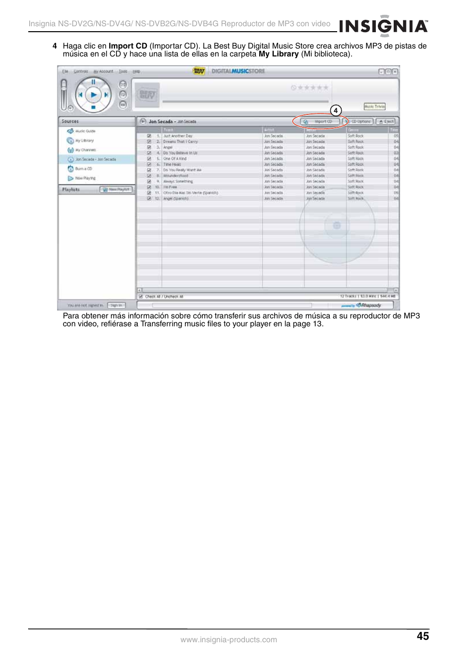 Insignia NS-DVB2G/DVB4G User Manual | Page 47 / 72