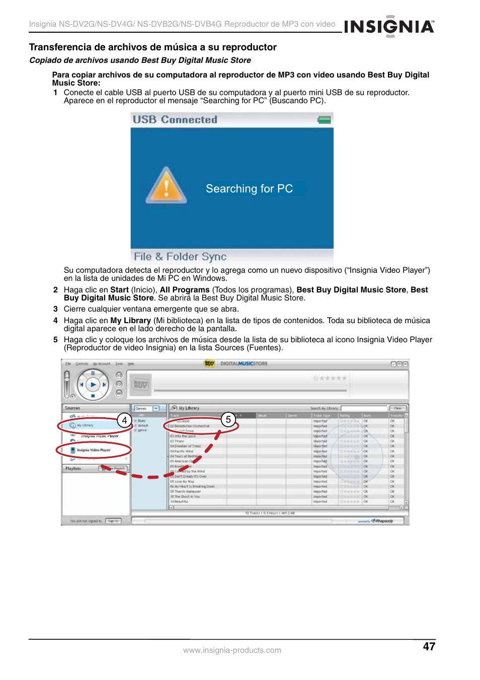 Insignia NS-DVB2G/DVB4G User Manual | Page 49 / 72