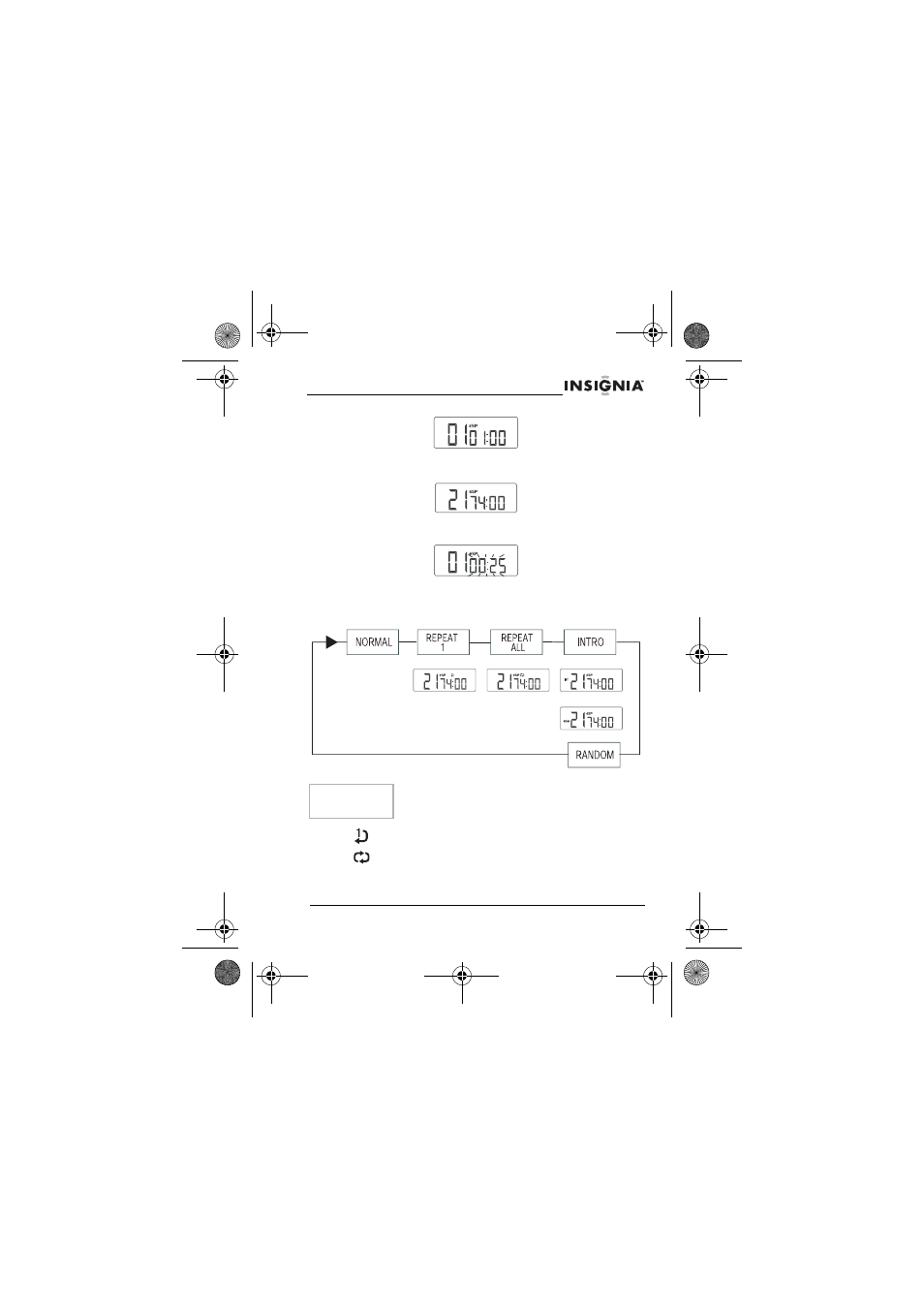 Play modes | Insignia NS-P3111 User Manual | Page 13 / 68