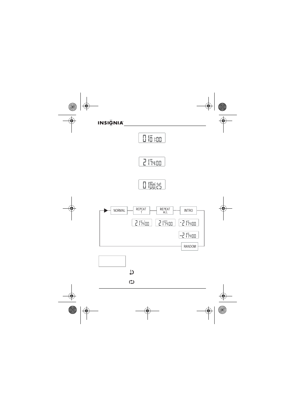 Modes de lecture | Insignia NS-P3111 User Manual | Page 34 / 68