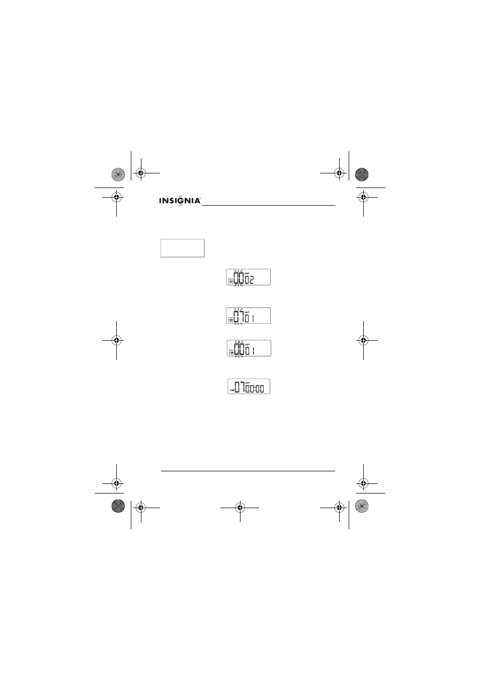 Lecture programmée, Configuration de la lecture programmée, Terminer la programmation et commencer la lecture | Supprimer la programmation | Insignia NS-P3111 User Manual | Page 36 / 68