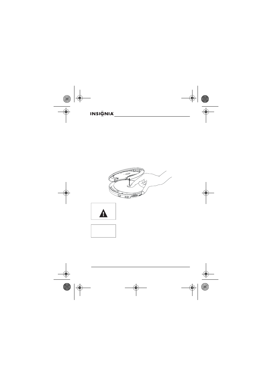 Utilisation de la protection antichoc, Retrait du cd | Insignia NS-P3111 User Manual | Page 38 / 68