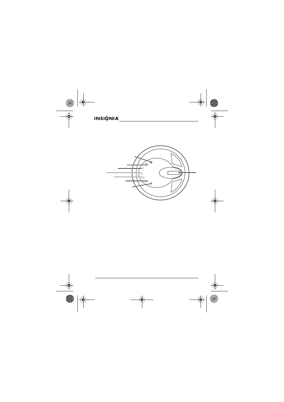 Familiarizándose con su reproductor de cd, Controles superiores | Insignia NS-P3111 User Manual | Page 48 / 68