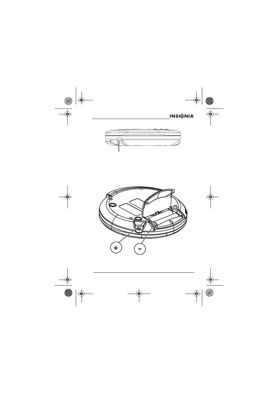 Side dc input jack, Setting up your cd player, Power sources | Battery installation | Insignia NS-P3111 User Manual | Page 7 / 68