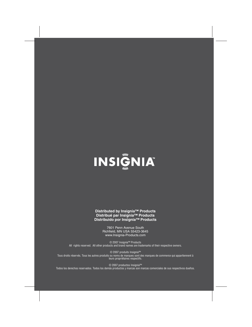 Insignia NS-P4112 User Manual | Page 62 / 62