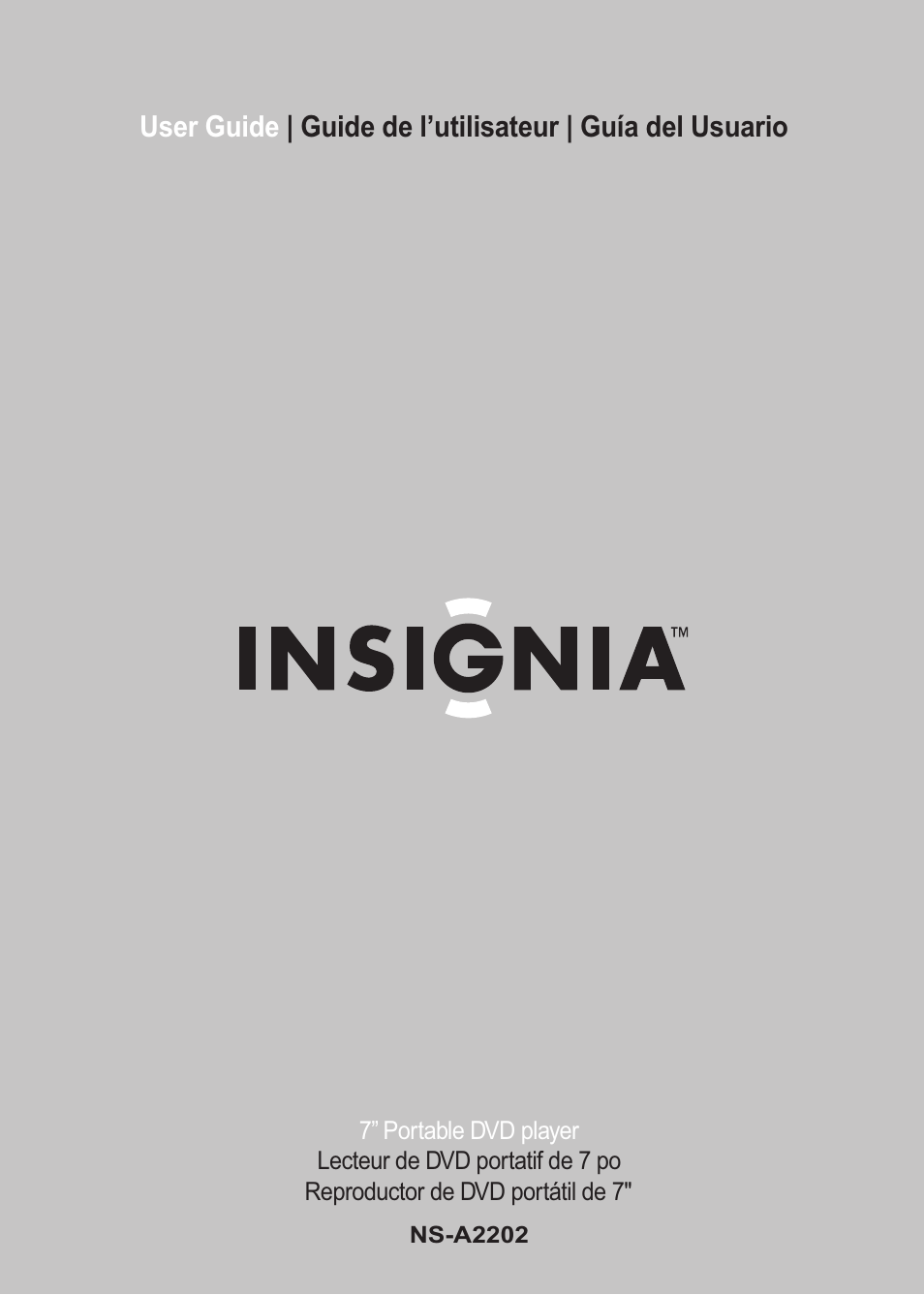 Insignia NS-A2202 User Manual | 102 pages