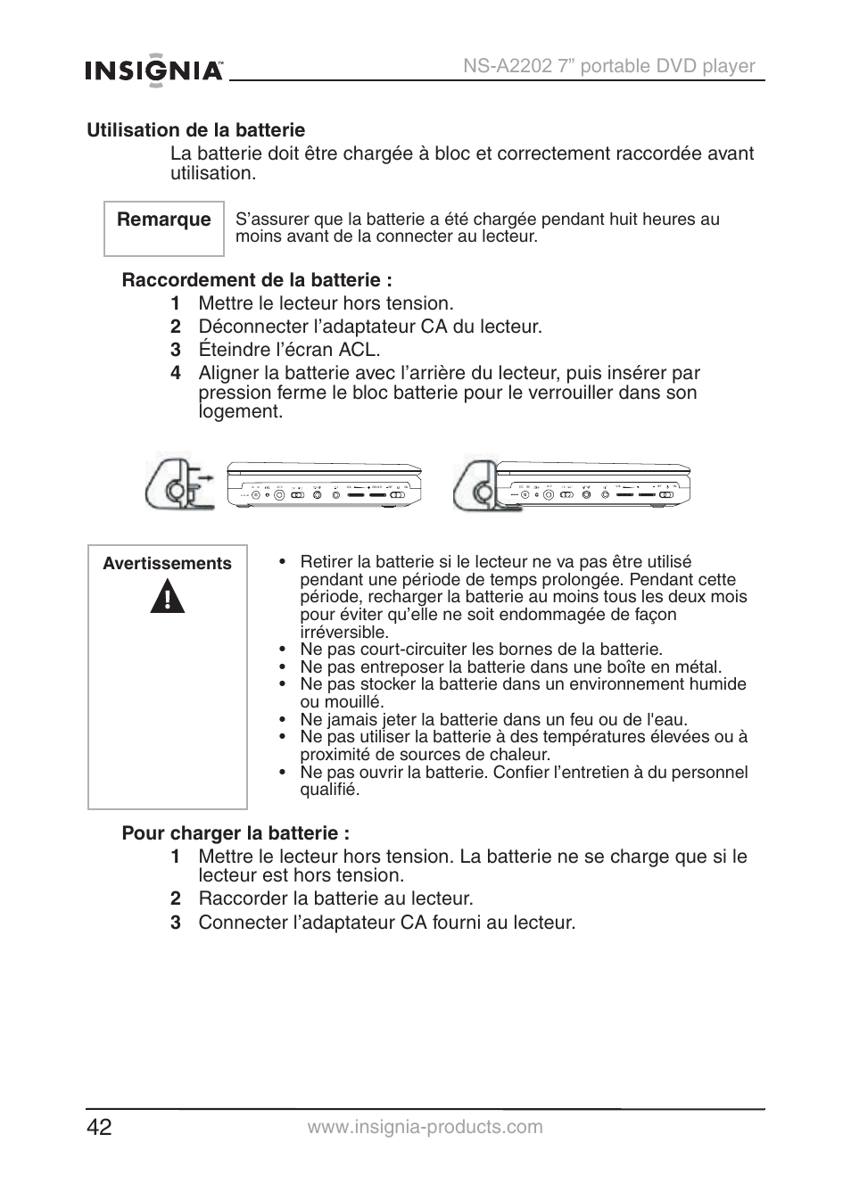 Insignia NS-A2202 User Manual | Page 43 / 102
