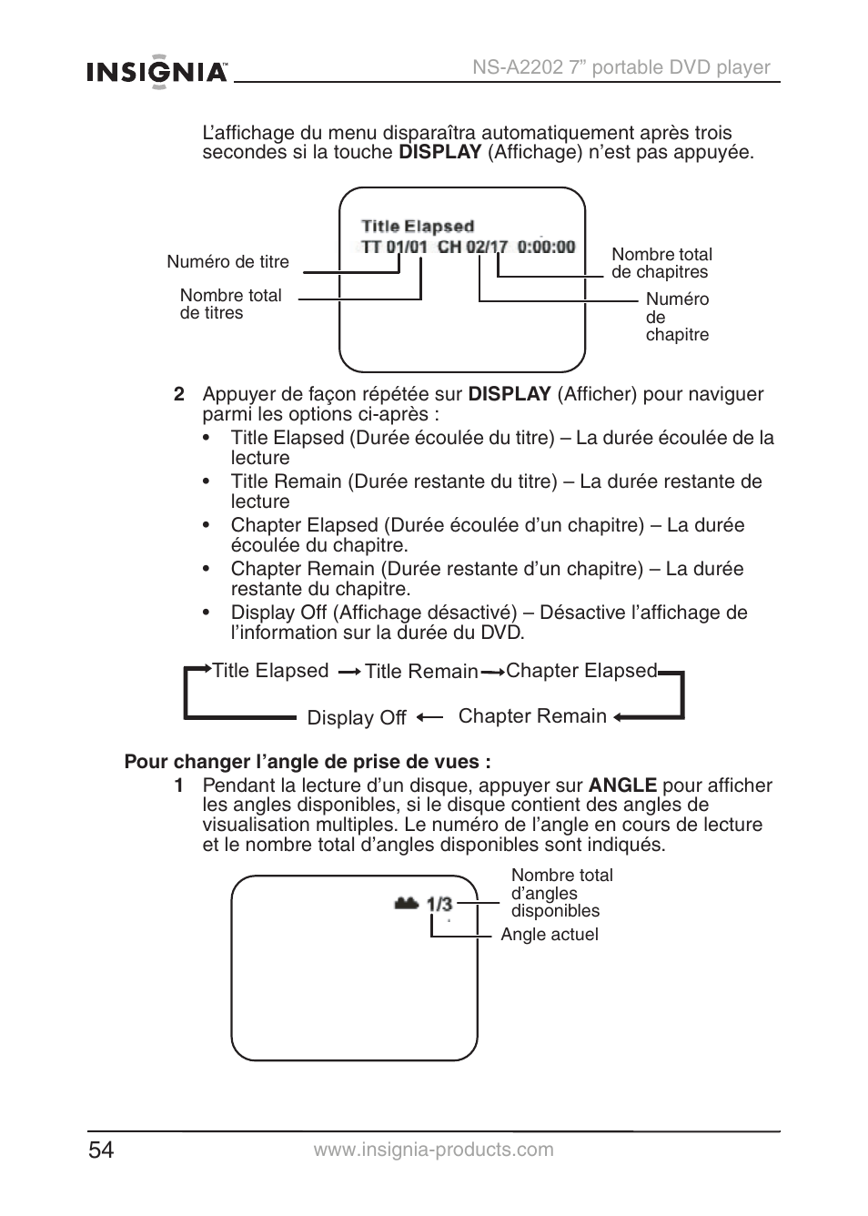 Insignia NS-A2202 User Manual | Page 55 / 102