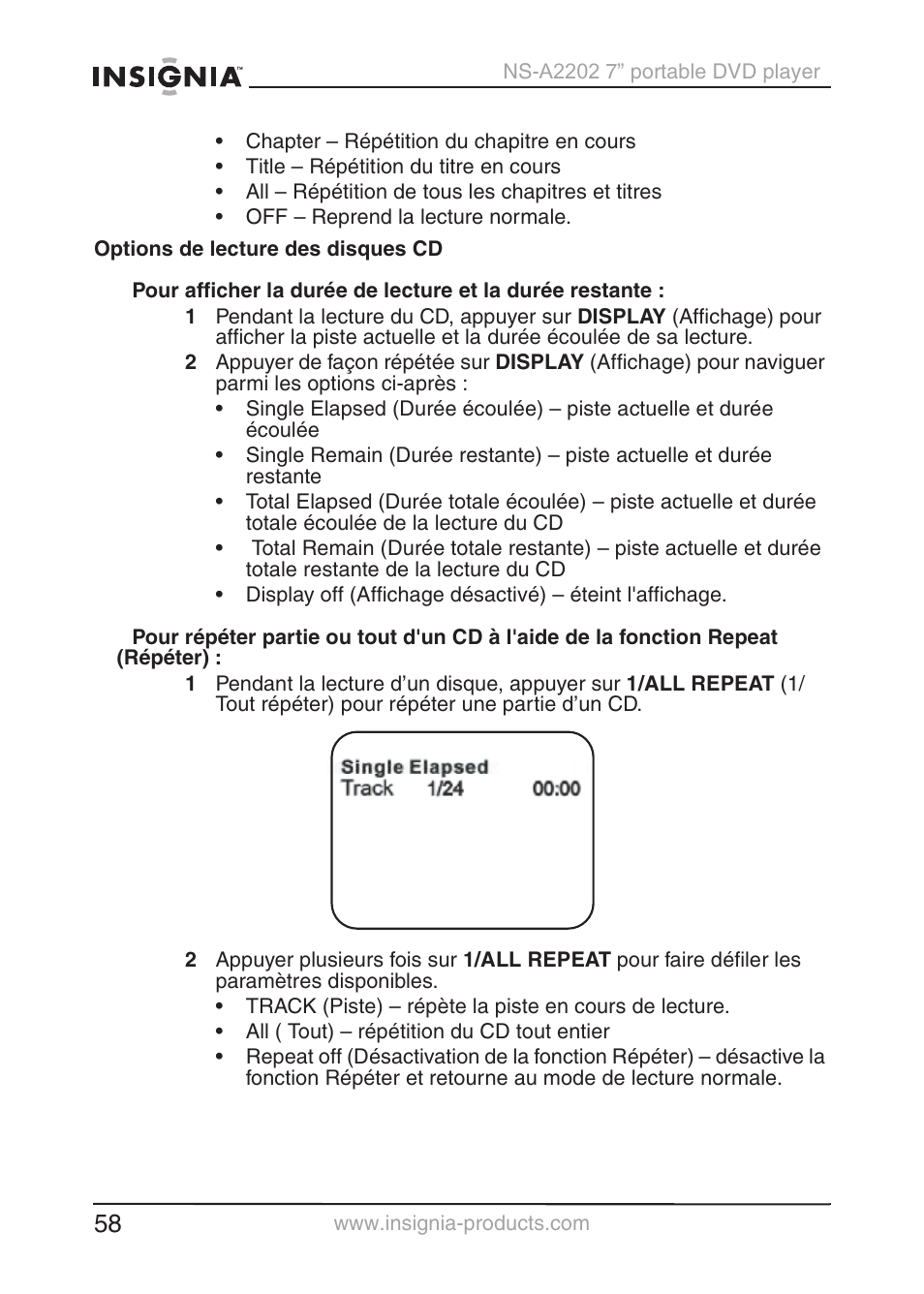 Insignia NS-A2202 User Manual | Page 59 / 102