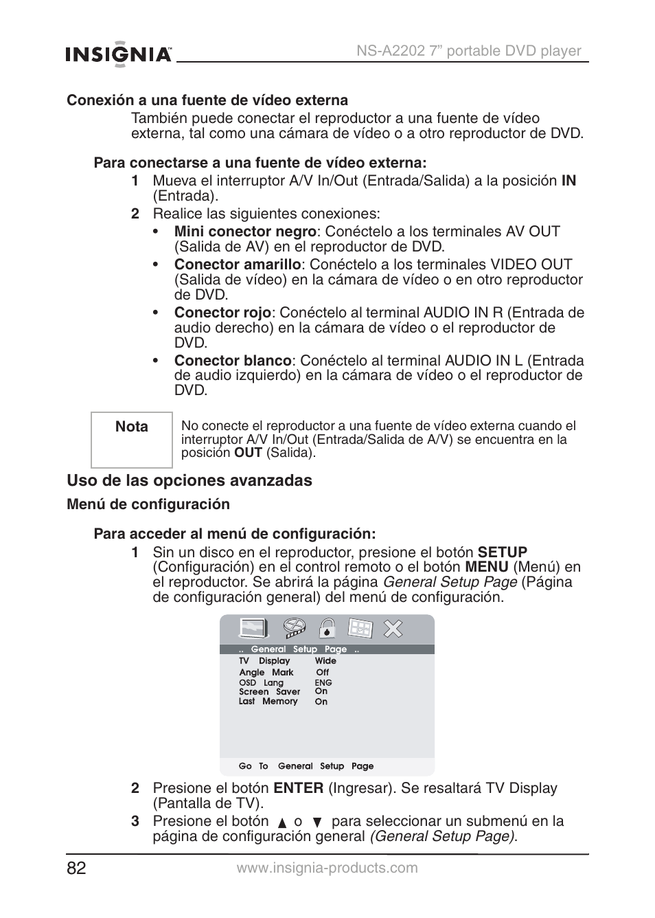 Insignia NS-A2202 User Manual | Page 83 / 102