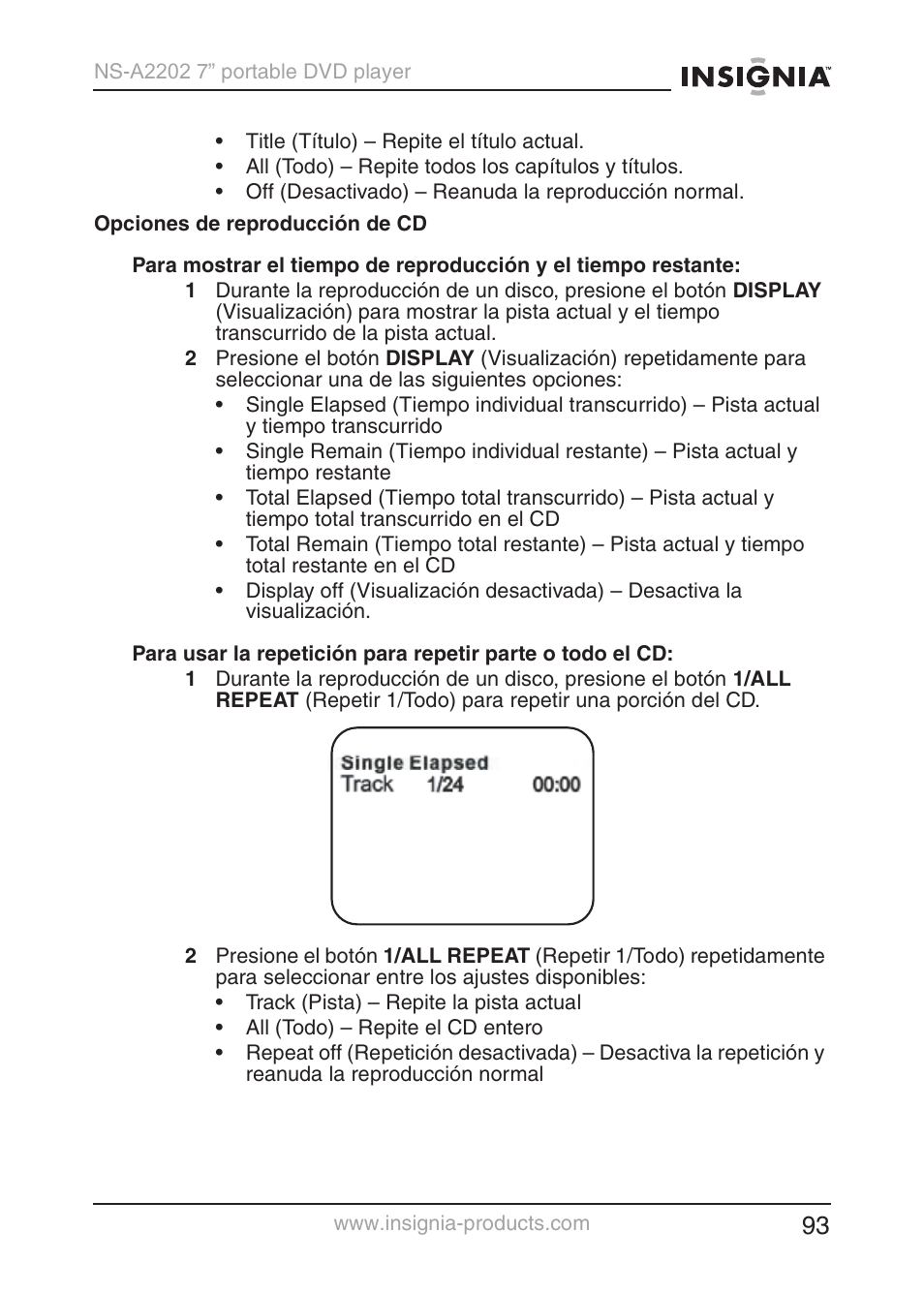 Insignia NS-A2202 User Manual | Page 94 / 102