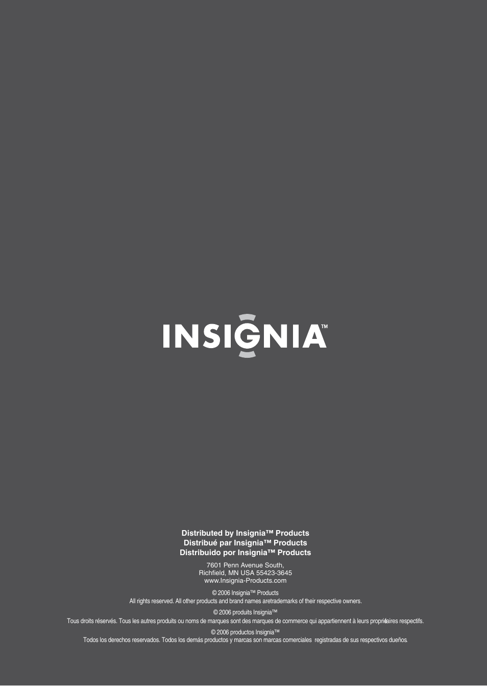 Insignia NS-C3111 User Manual | Page 58 / 58