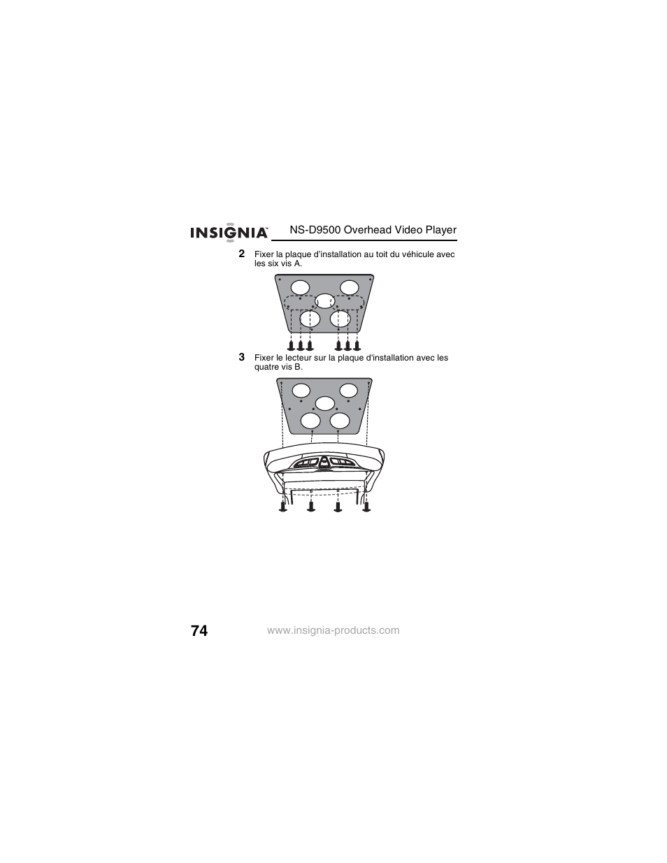 Insignia NS-D9500 User Manual | Page 76 / 168