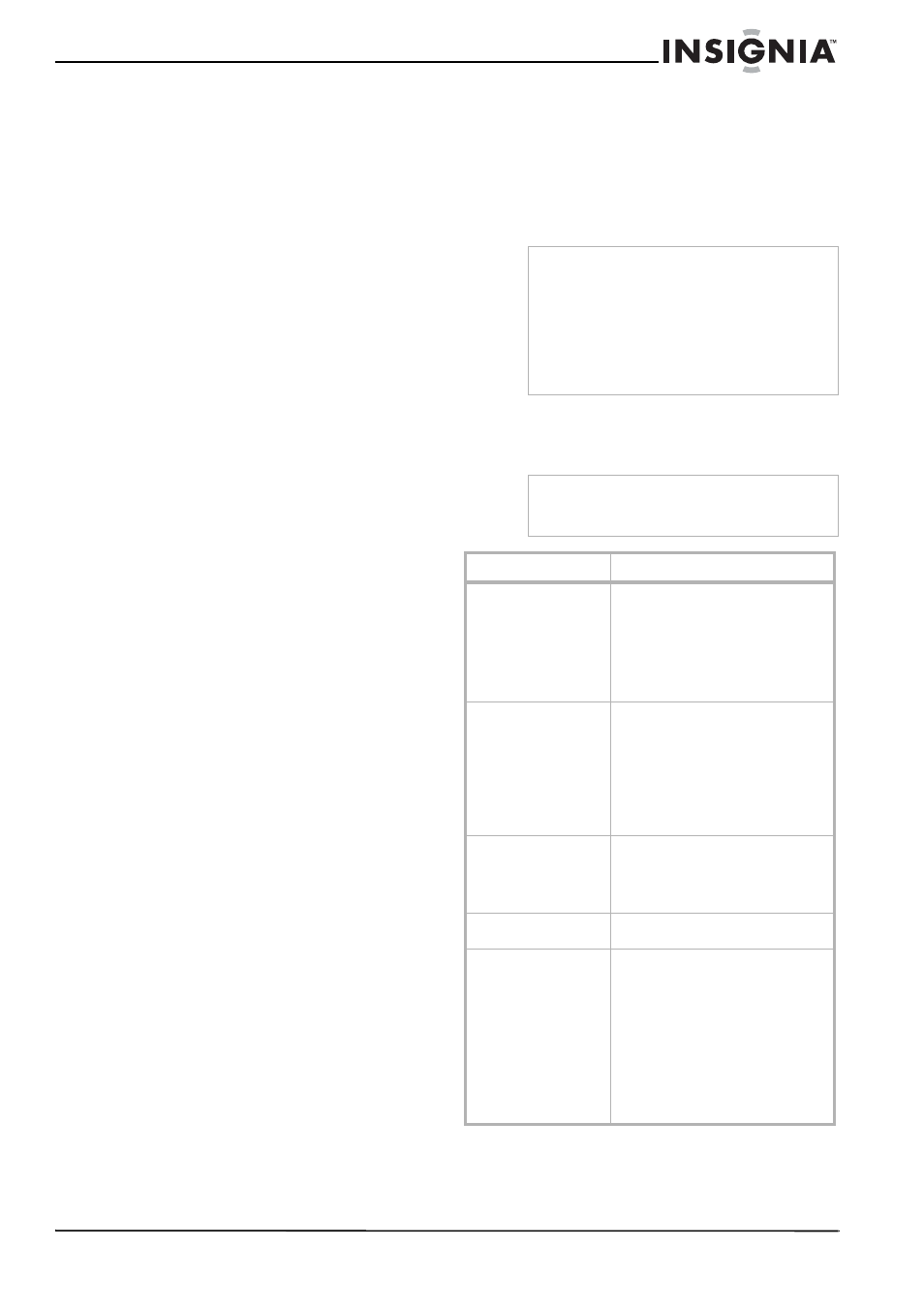 Programación del bloqueo de volumen, Para desbloquear el control de volumen, Mantenimiento | Limpieza de su televisor, Localización y corrección de fallas | Insignia NS-37LCD User Manual | Page 75 / 86