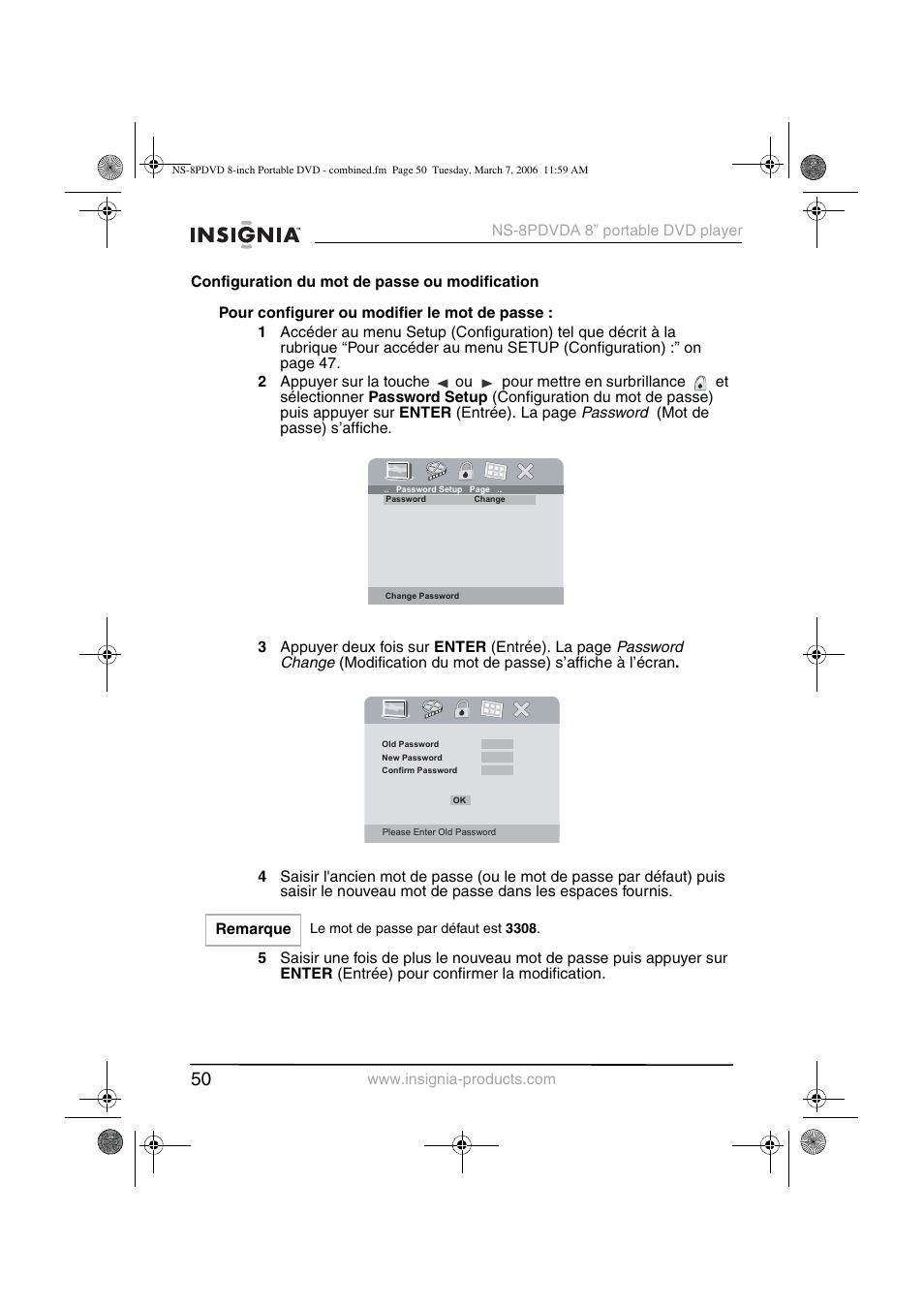 Insignia NS-8PDVDA User Manual | Page 51 / 104