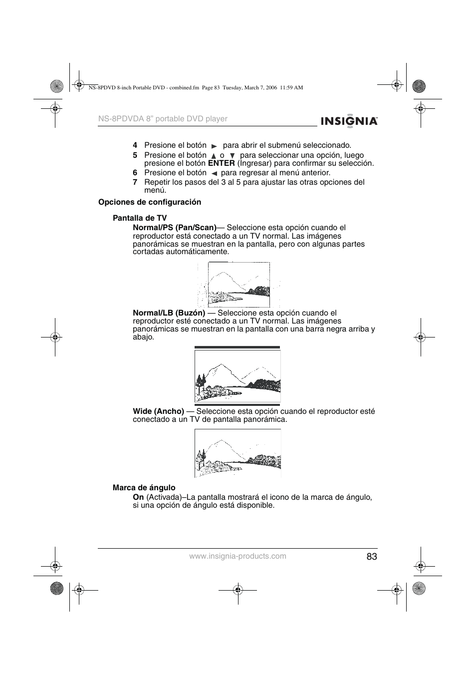 Insignia NS-8PDVDA User Manual | Page 84 / 104