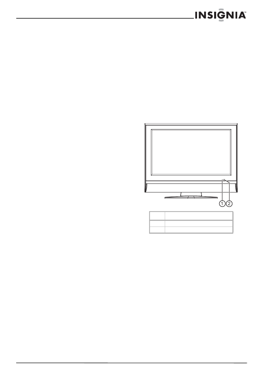 Note to cable television system installer, Features, Front control panel | Insignia NS-LCD26A User Manual | Page 5 / 100