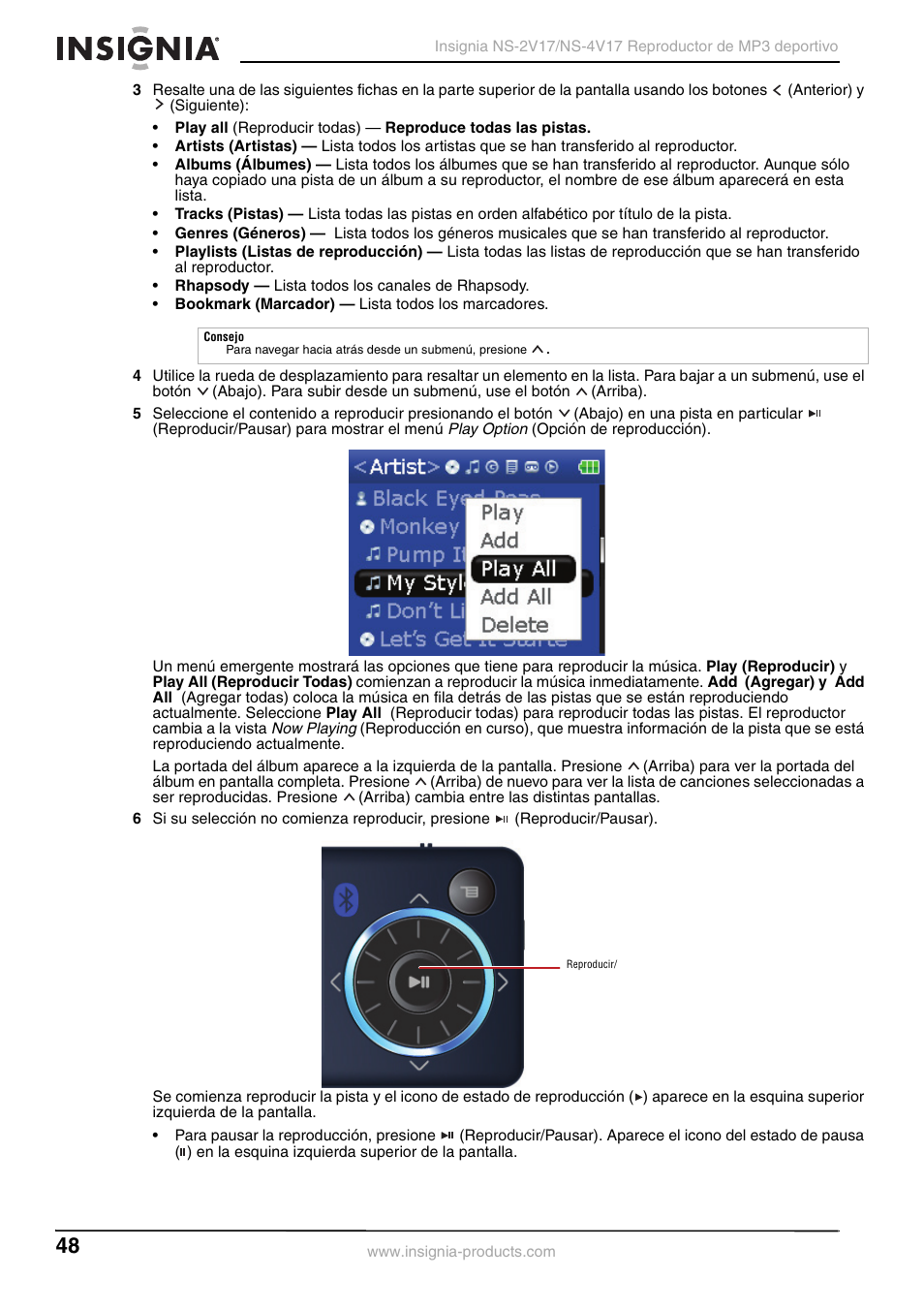 Insignia NS-2V17/NS-4V17 User Manual | Page 48 / 68