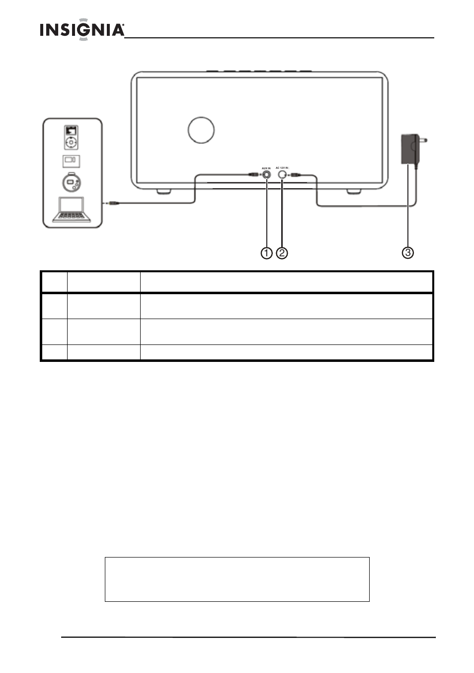 Accessories, Setting up and using your speaker, Turning your speaker on | Insignia NS-BT400 User Manual | Page 8 / 50