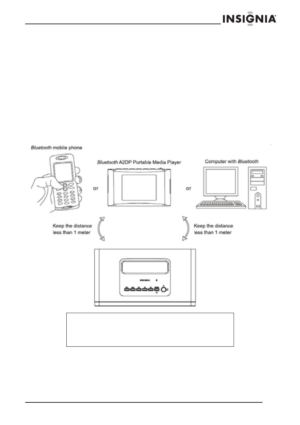 Pairing your speaker with bluetooth devices | Insignia NS-BT400 User Manual | Page 9 / 50