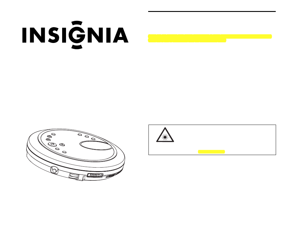 Insignia IS-PA040719 User Manual | 8 pages