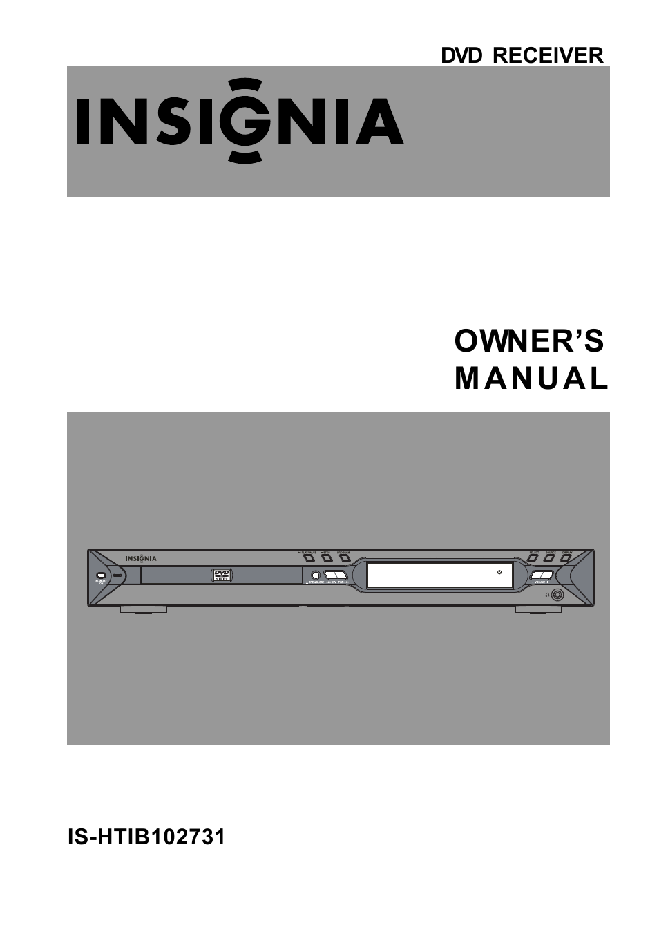 Insignia IS-HTIB102731 User Manual | 86 pages