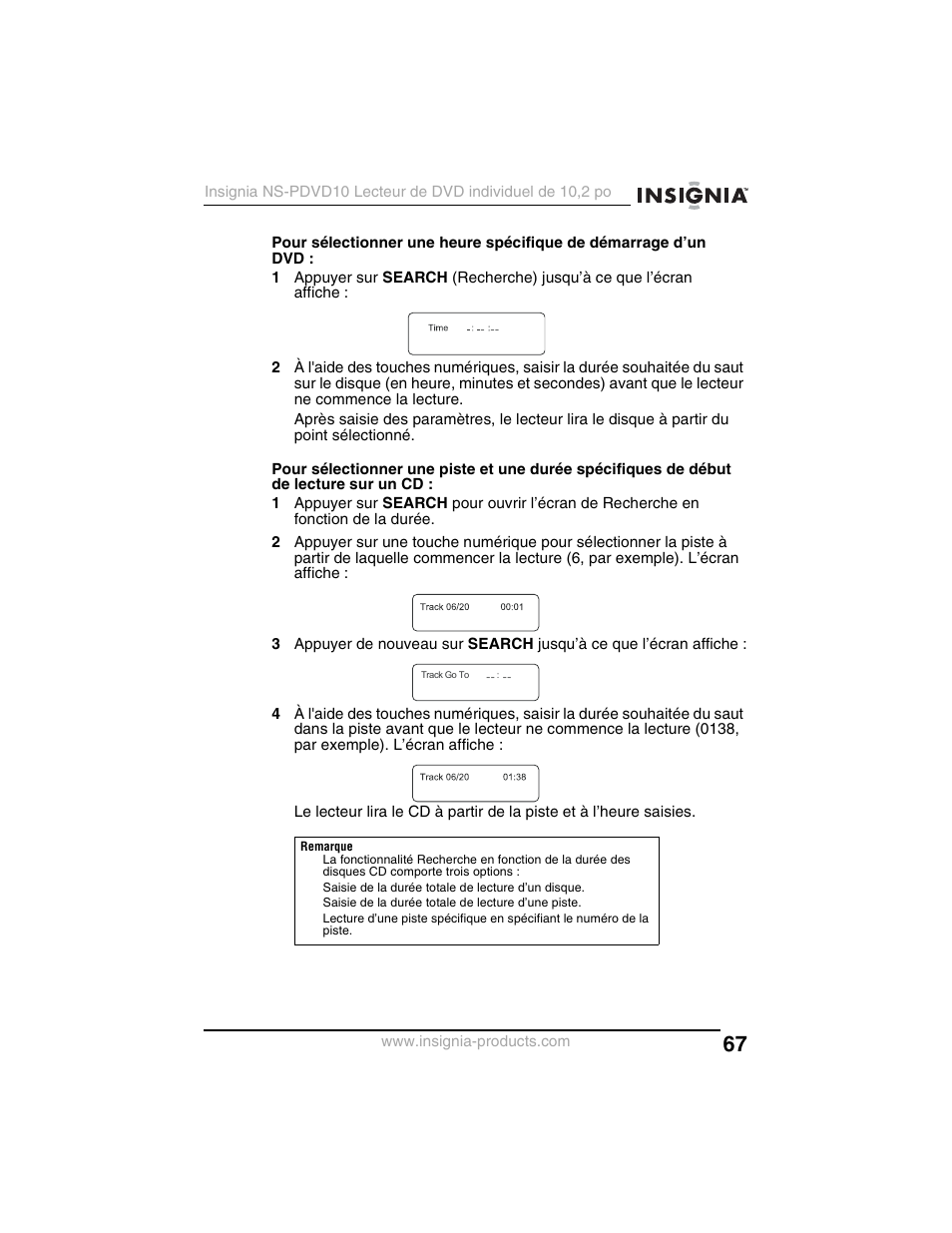 Insignia NS-PDVD10 User Manual | Page 69 / 130