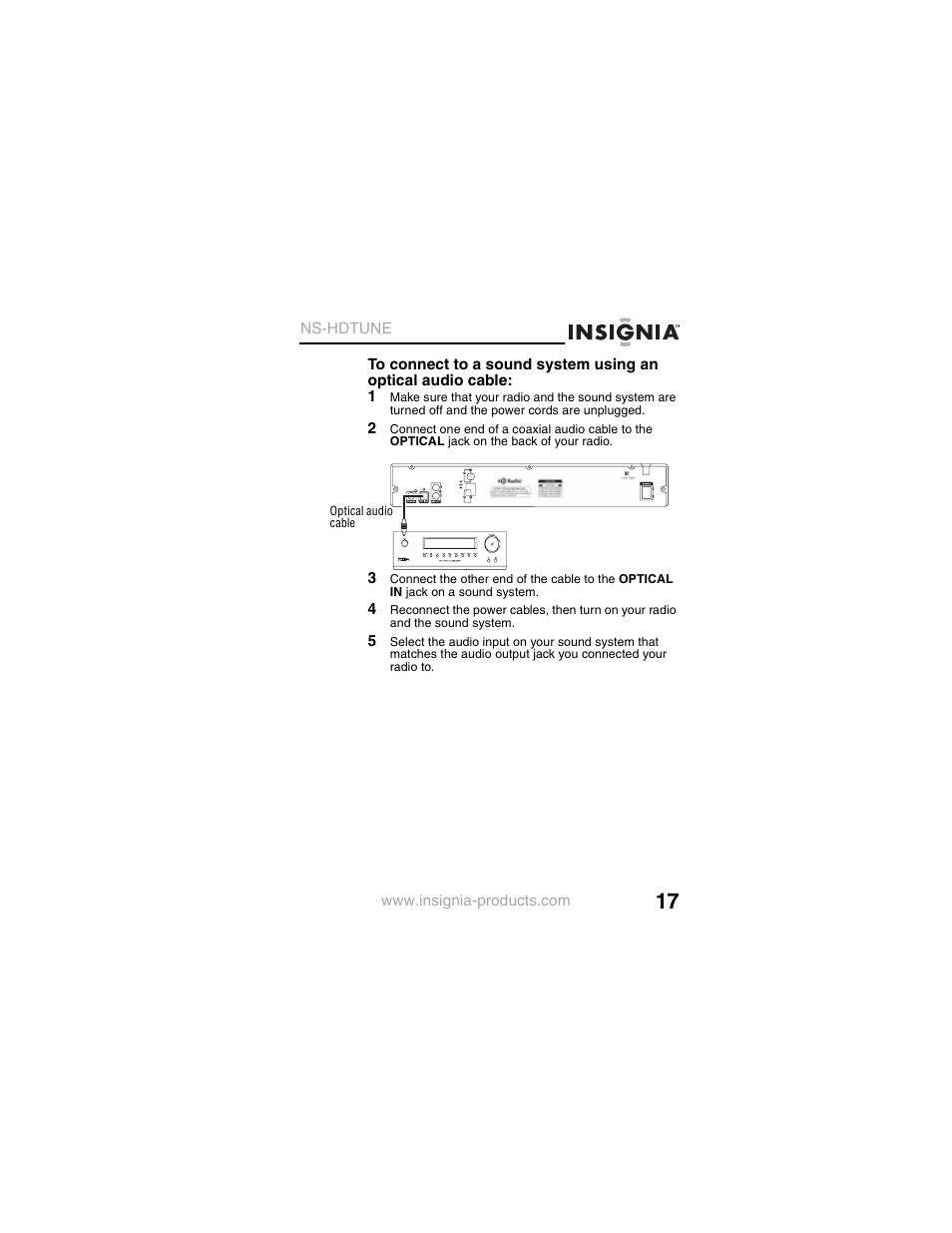 Insignia NS-HDTUNE User Manual | Page 19 / 32