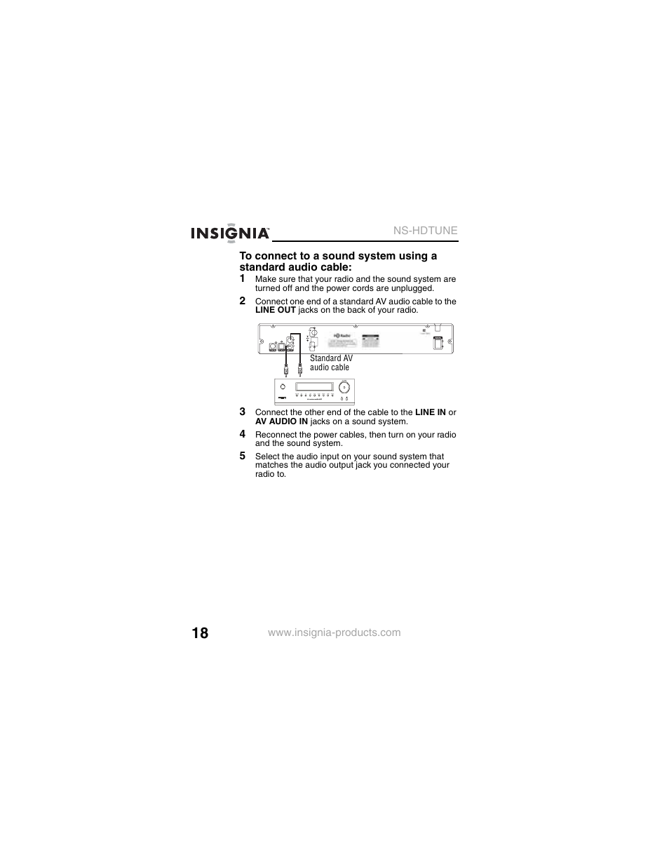 Insignia NS-HDTUNE User Manual | Page 20 / 32