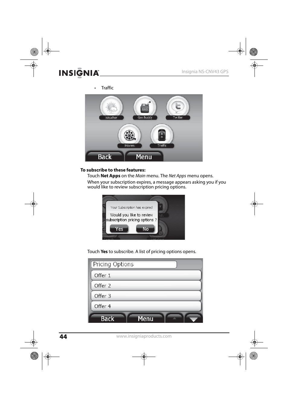 Insignia NS-CNV43 User Manual | Page 44 / 64