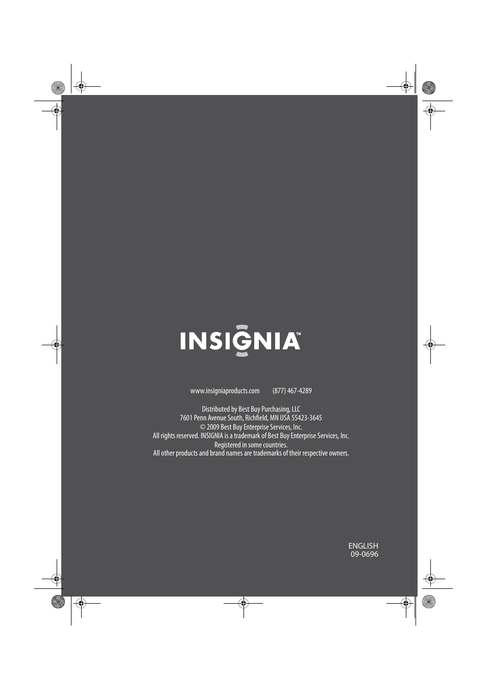 Insignia NS-CNV43 User Manual | Page 64 / 64