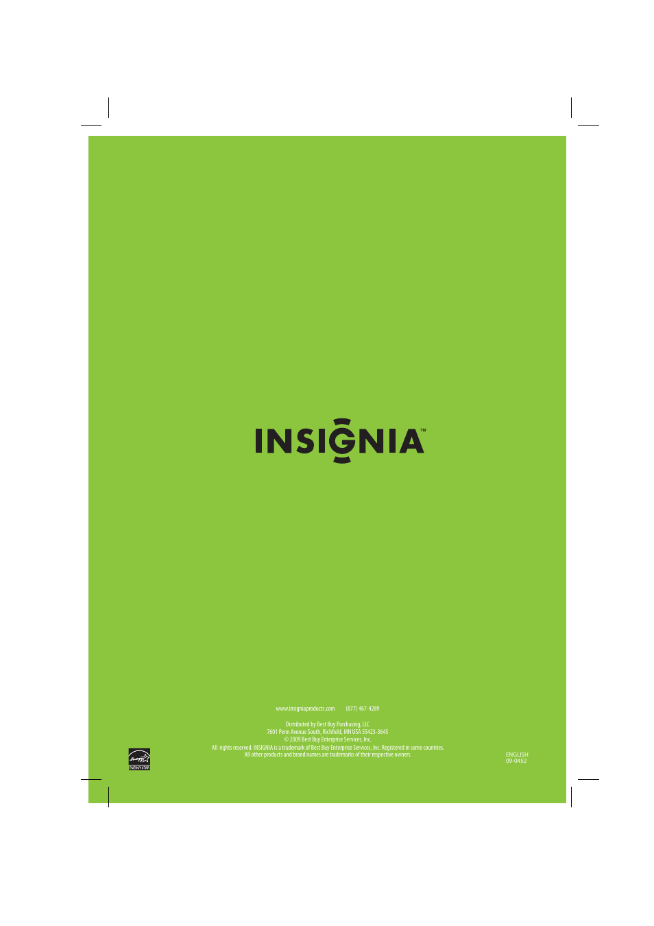 Insignia NS-L32Q09-10A User Manual | Page 44 / 44