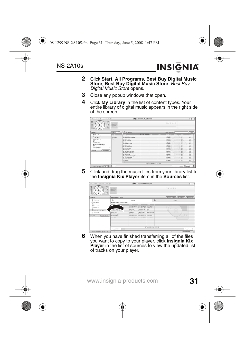 Insignia Kix NS-2A10S User Manual | Page 33 / 64