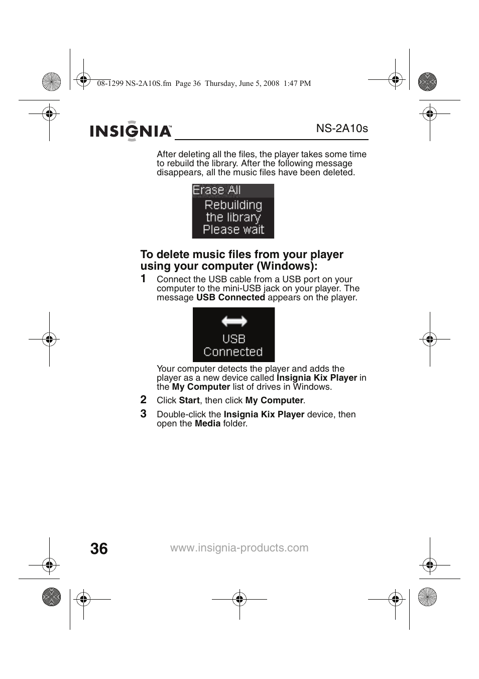 Insignia Kix NS-2A10S User Manual | Page 38 / 64
