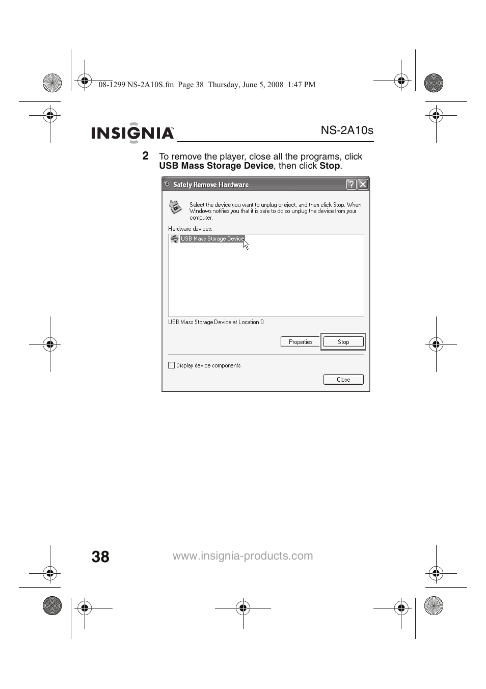 Insignia Kix NS-2A10S User Manual | Page 40 / 64