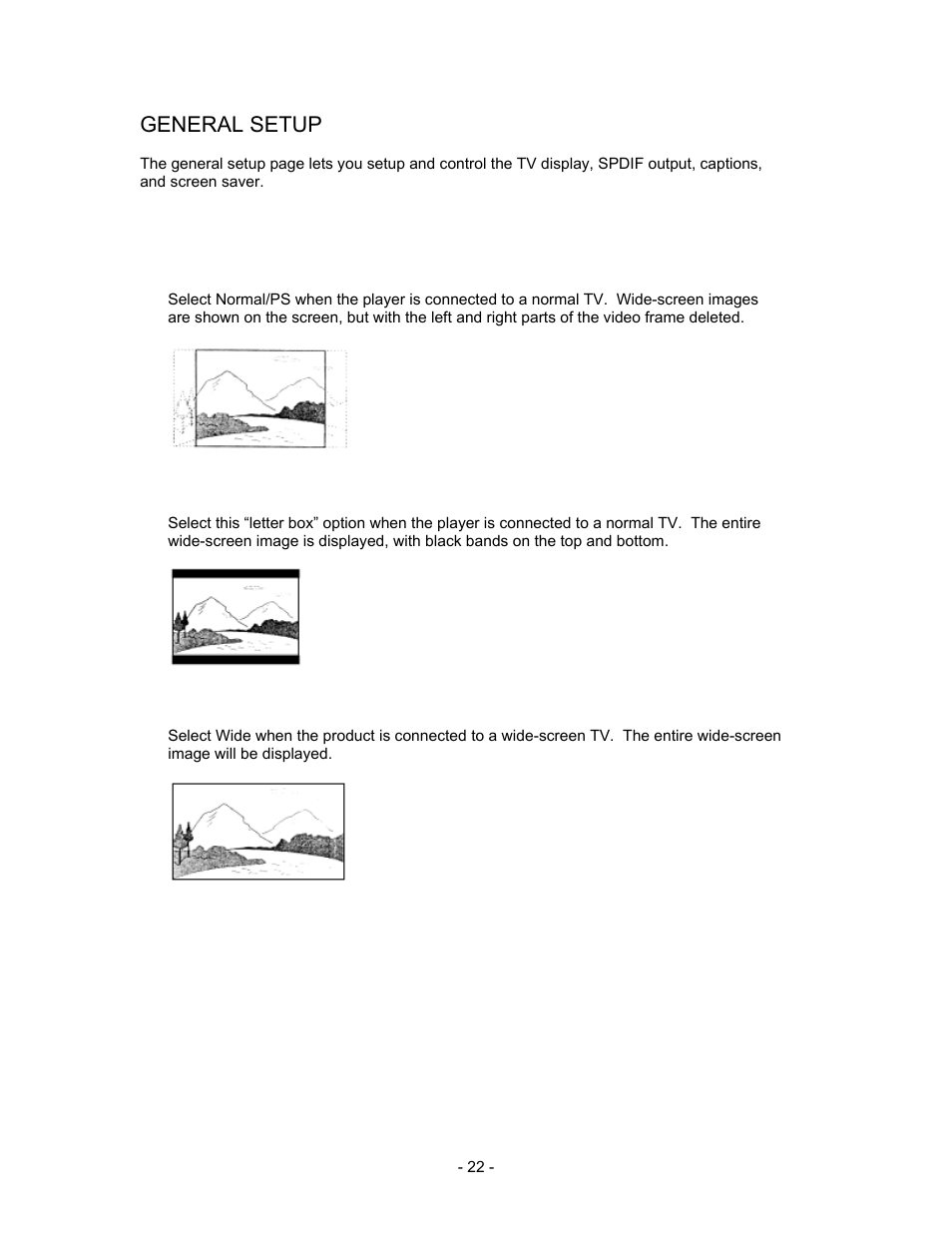 General setup | Insignia I-PD1020 User Manual | Page 22 / 37