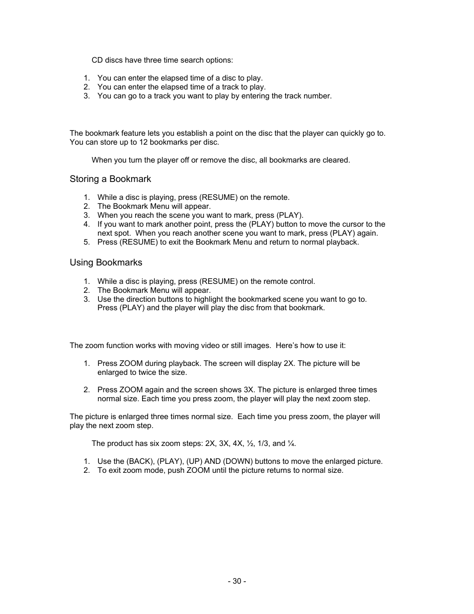 Insignia I-PD1020 User Manual | Page 30 / 37