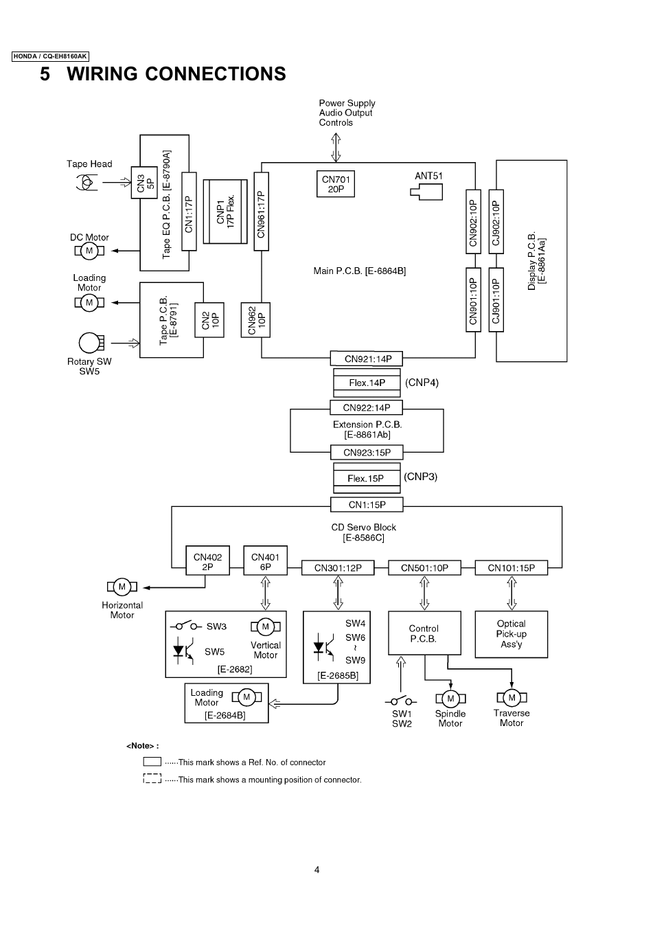 5 wiring connections | Insignia CQ-EH8160AK User Manual | Page 4 / 37