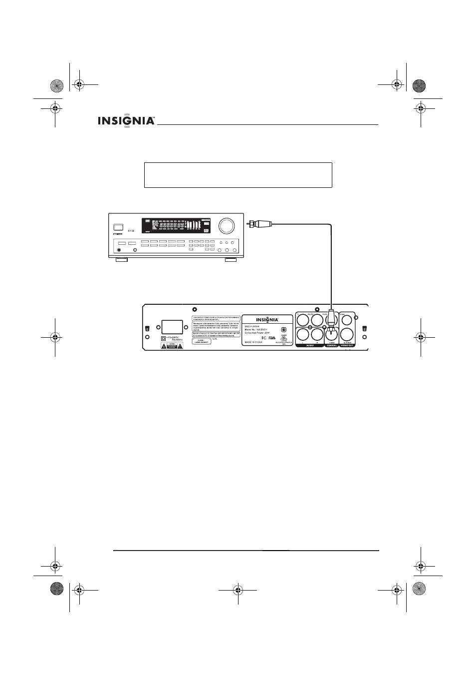 Connecting a digital audio amplifier, Using your dvd player, Setting the picture mode | Insignia NS-DVD1 User Manual | Page 16 / 94