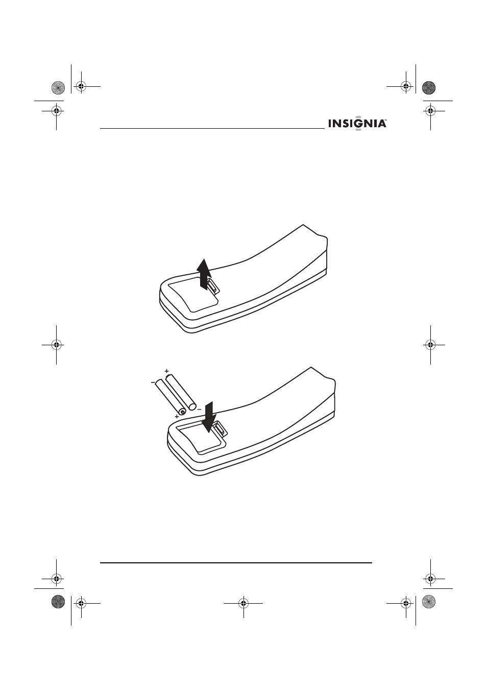 Preparación de su reproductor de dvd, Instalación de las pilas del control remoto | Insignia NS-DVD1 User Manual | Page 69 / 94