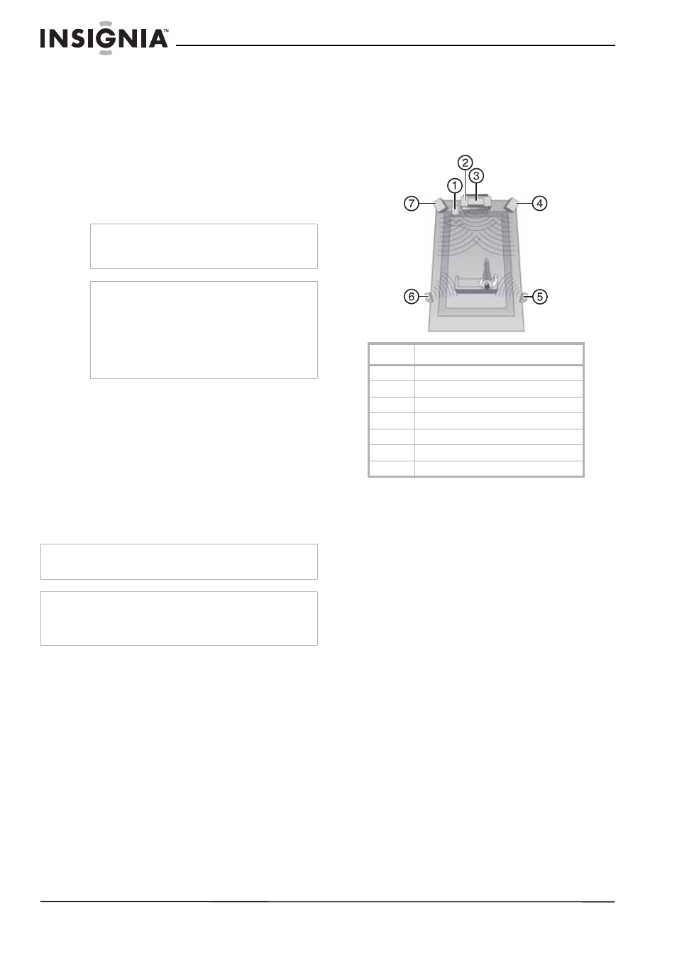 Installation du récepteur, Déballage du récepteur, Emplacement du récepteur | Emplacement des haut-parleurs | Insignia NS-R5101 User Manual | Page 40 / 108