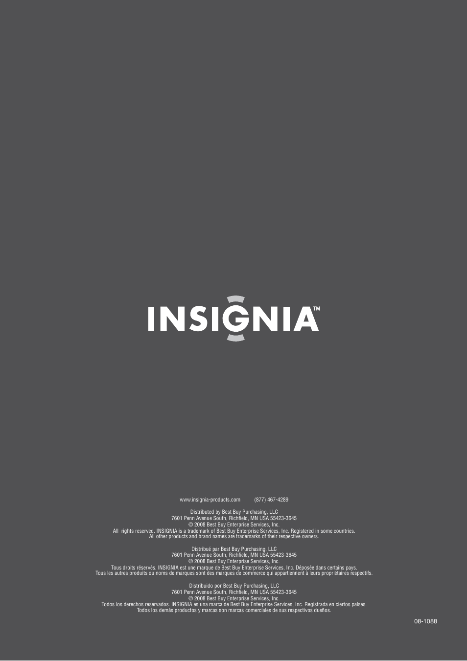 Insignia NS-A3111 User Manual | Page 64 / 64