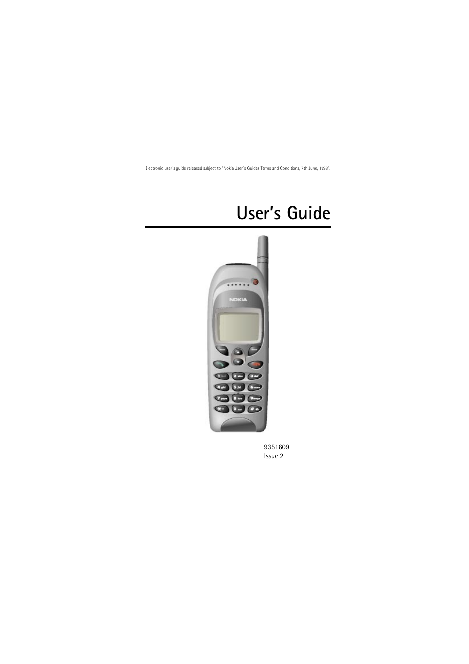 Nokia 6150 User Manual | 84 pages