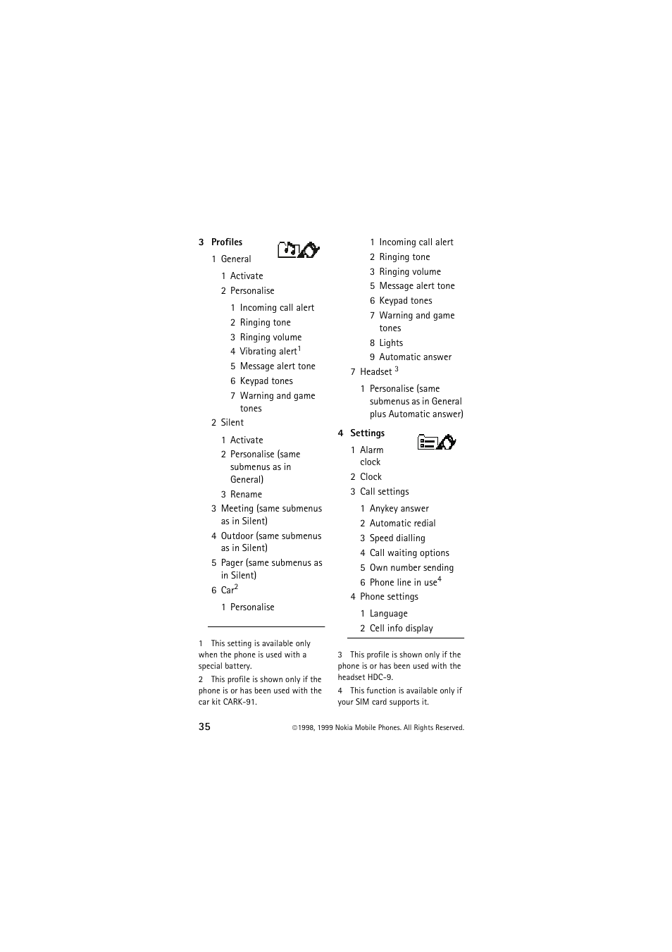 Nokia 6150 User Manual | Page 35 / 84