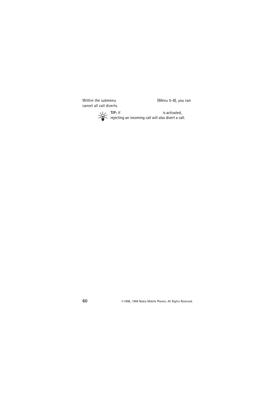 Nokia 6150 User Manual | Page 60 / 84