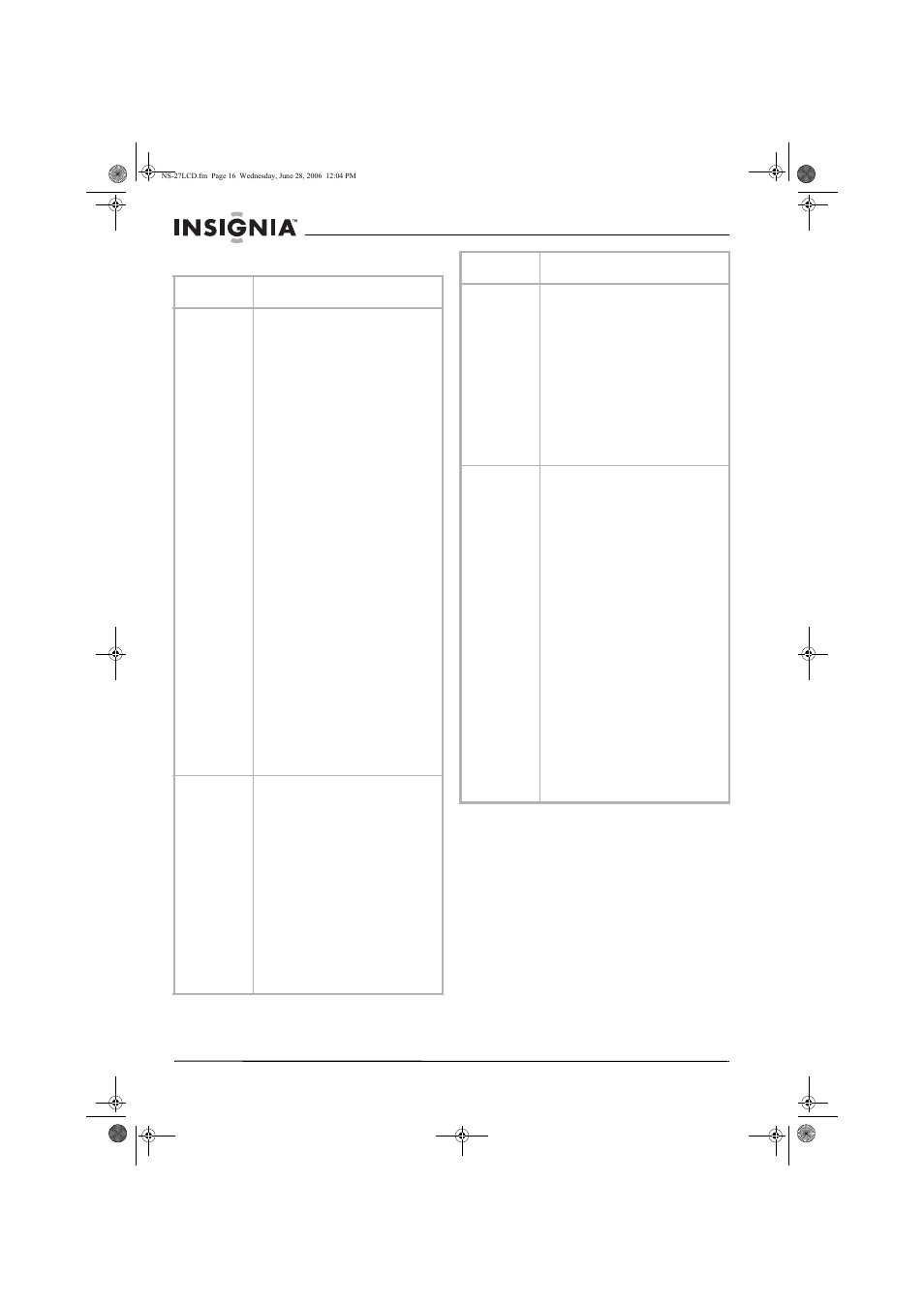 Programming the remote control | Insignia NS-27LCD User Manual | Page 16 / 70