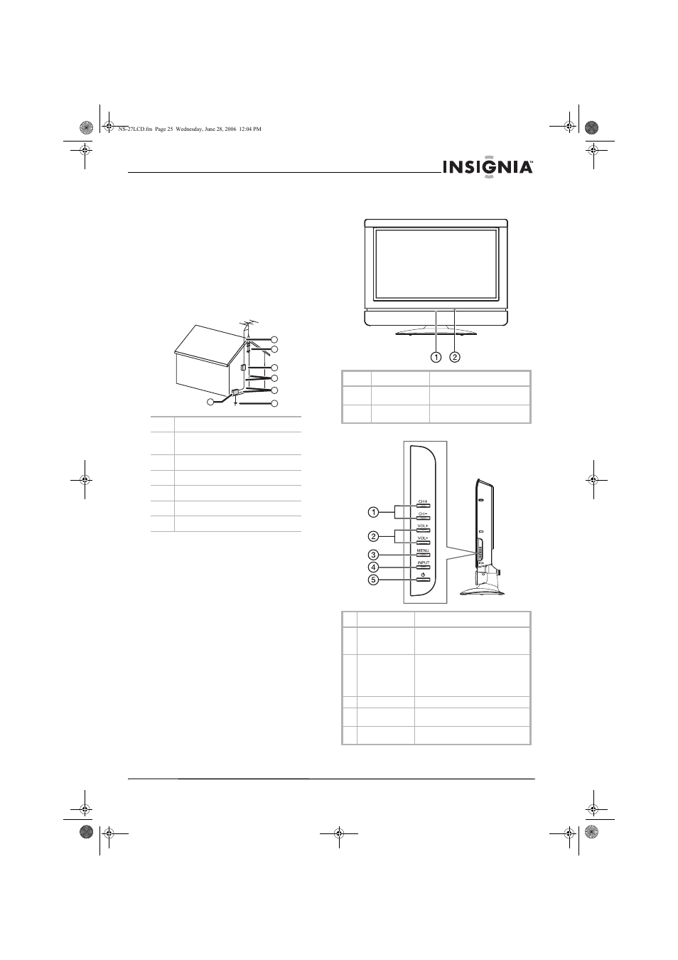 Fonctionnalités | Insignia NS-27LCD User Manual | Page 25 / 70