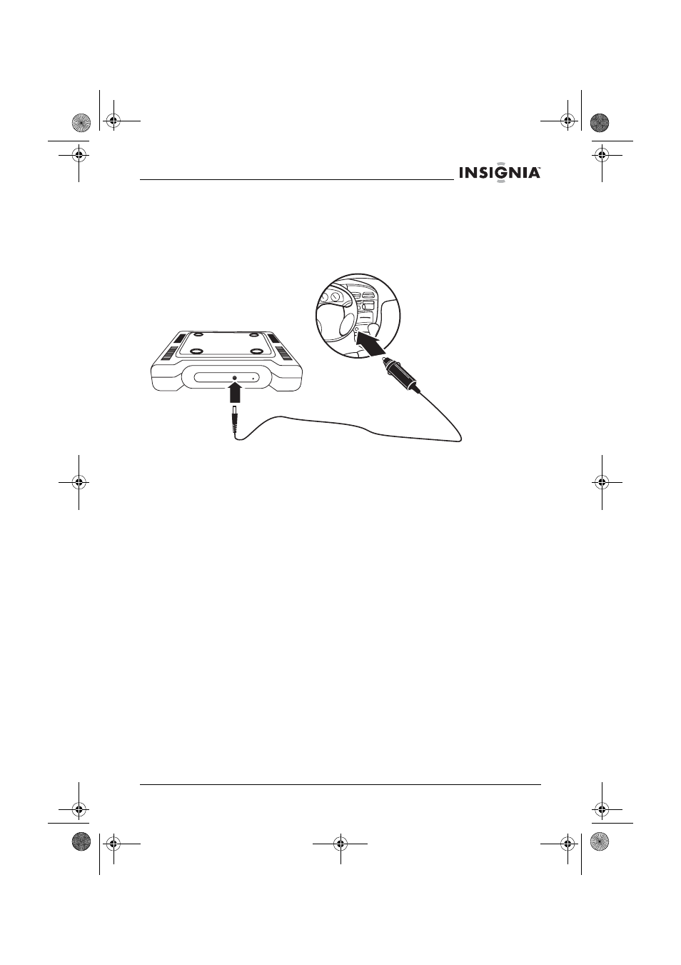 Connecting the dc power adapter, To connect the optional dc adapter, Using your radio | Turning on your radio, To turn on your radio, Setting the time, To set the time on your radio | Insignia NS-C2114 User Manual | Page 11 / 64