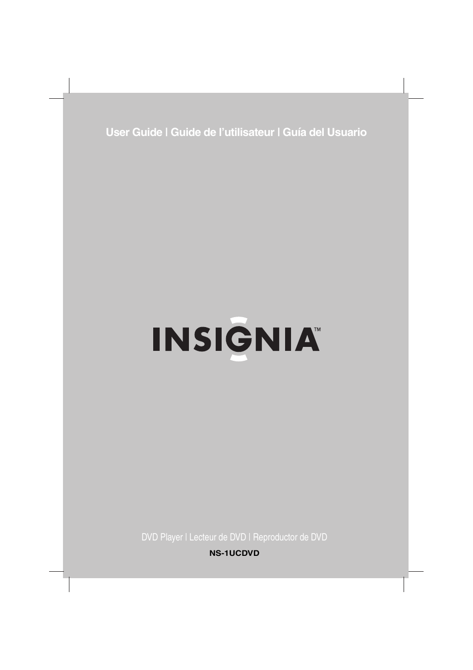 Insignia NS-1UCDVD User Manual | 62 pages